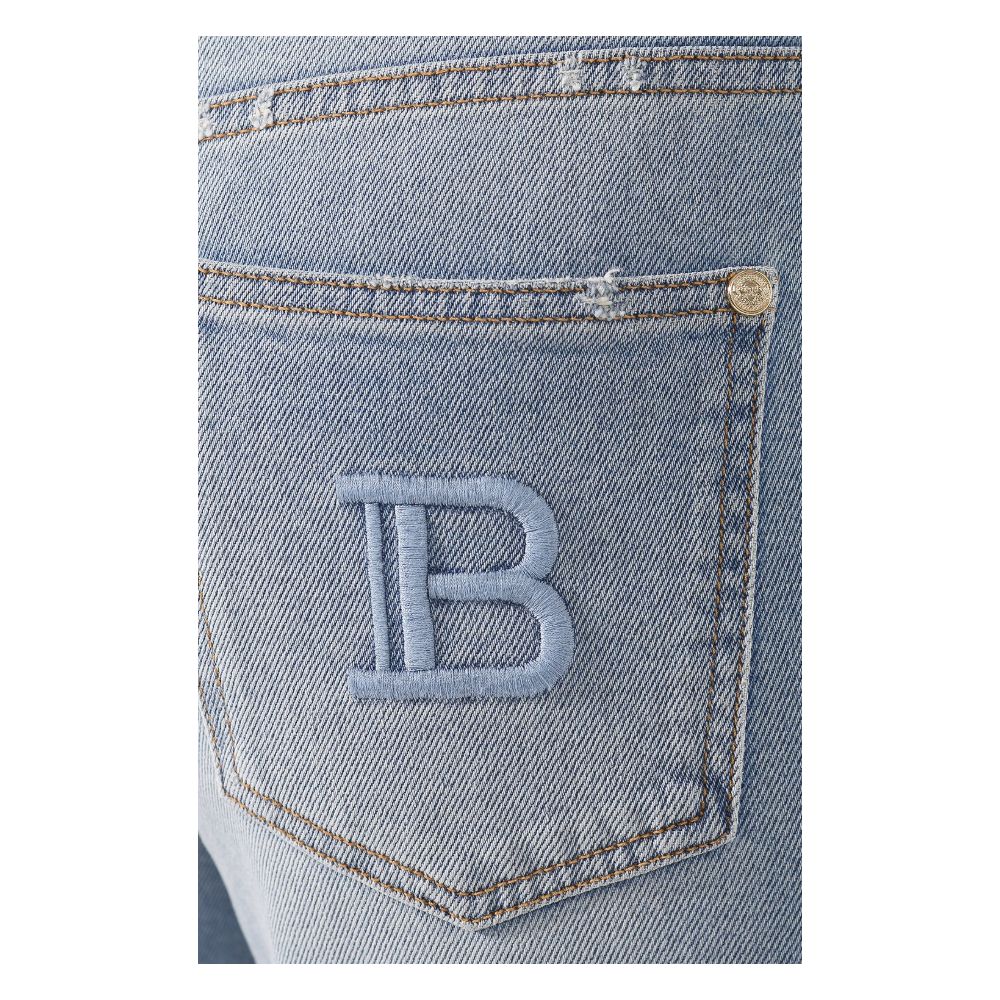 Blaue Jeans und Hose aus Baumwolle