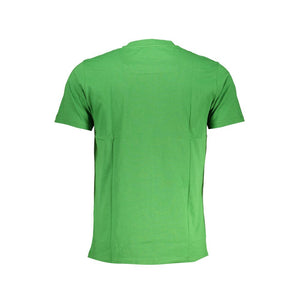 Grünes Baumwoll-T-Shirt