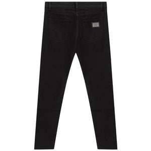 Black Cotton Jeans Denim