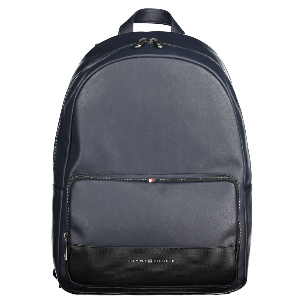 Blauer Polyethylen-Rucksack für Herren