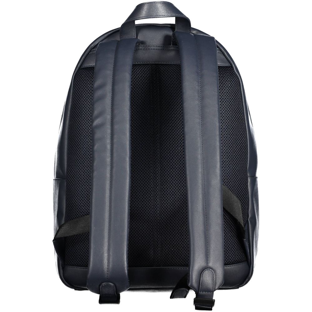 Blauer Polyethylen-Rucksack für Herren