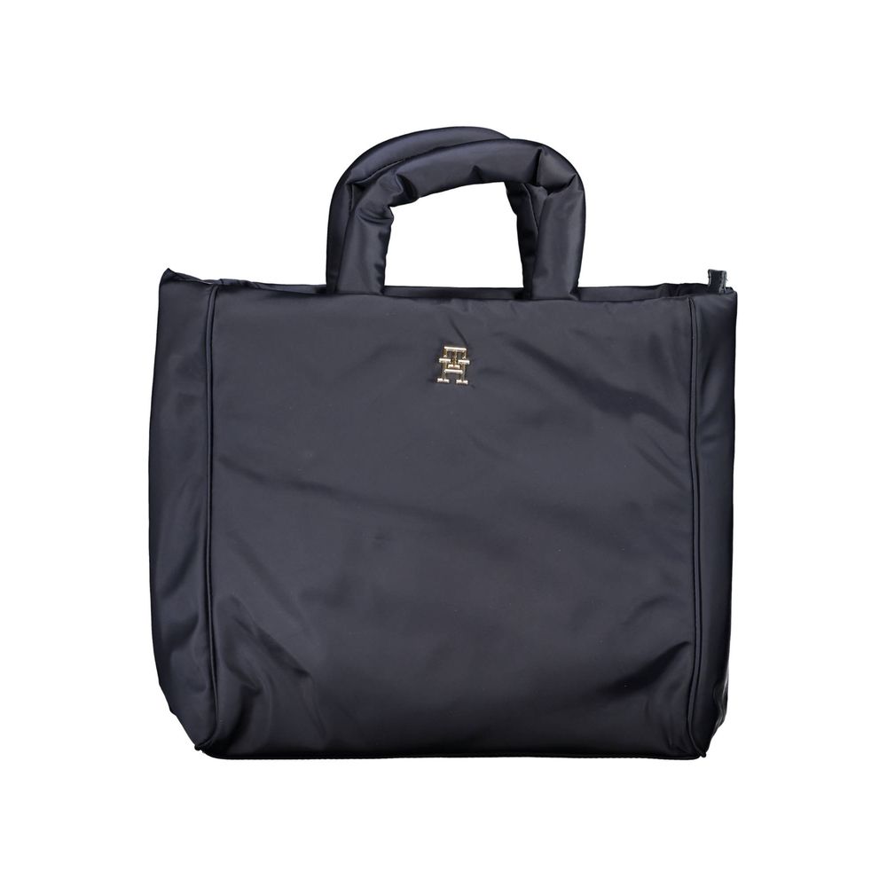 Blaue Polyester Damen Handtasche
