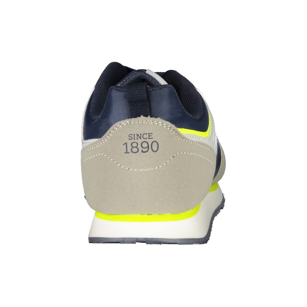 Blauer Polyester-Sneaker