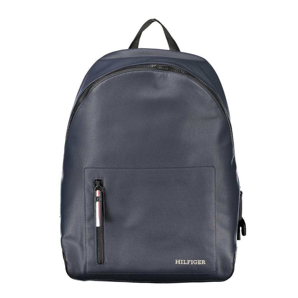 Blauer Polyethylen-Rucksack für Herren