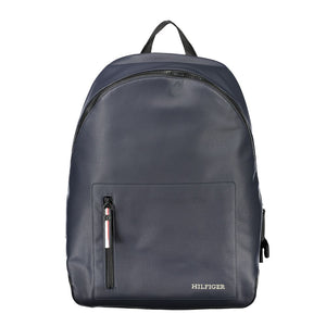 Blauer Polyethylen-Rucksack für Herren