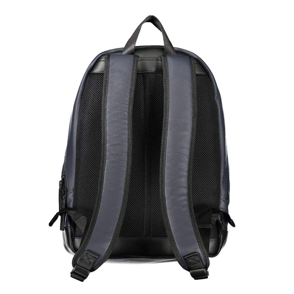 Blauer Polyethylen-Rucksack für Herren