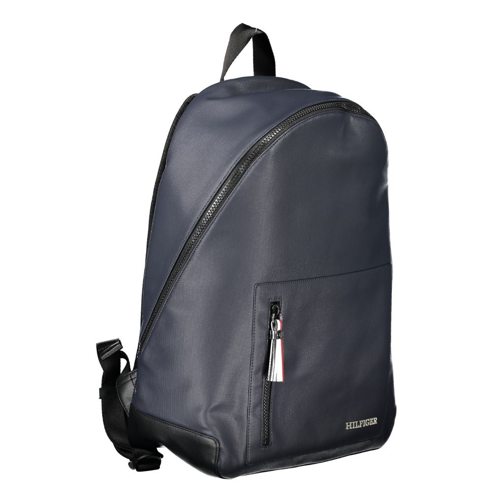 Blauer Polyethylen-Rucksack für Herren