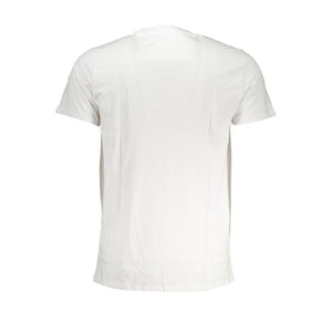 Weißes Baumwoll-T-Shirt