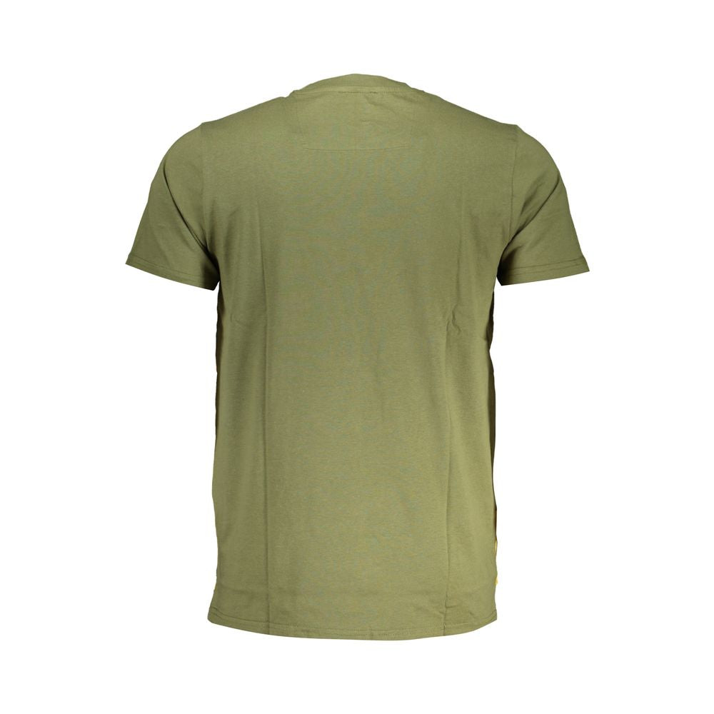 Grünes Baumwoll-T-Shirt
