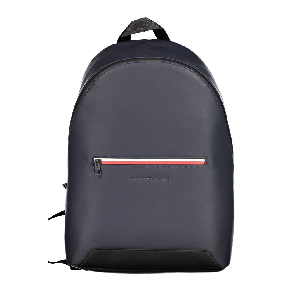 Blauer Polyester-Rucksack