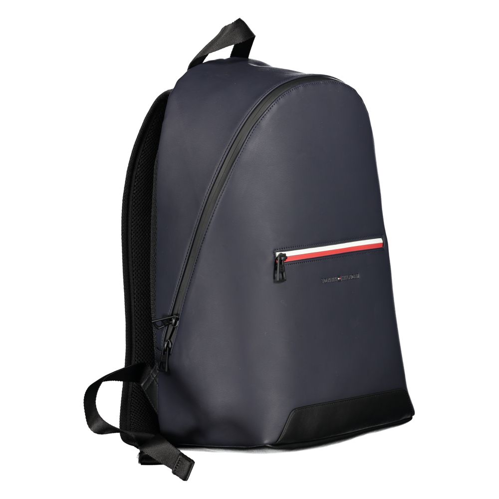 Blauer Polyester-Rucksack