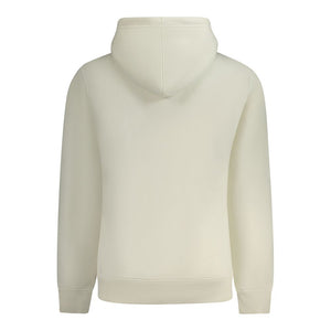 Weißer Baumwollpullover für Herren