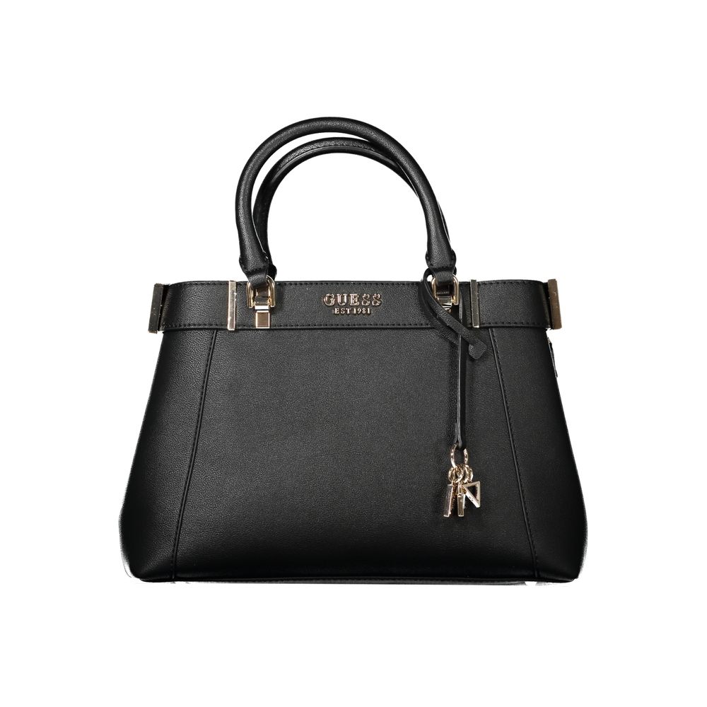 Schwarze Polyethylen Damenhandtasche