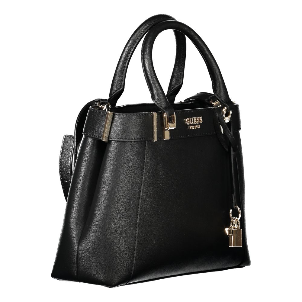 Schwarze Polyethylen Damenhandtasche