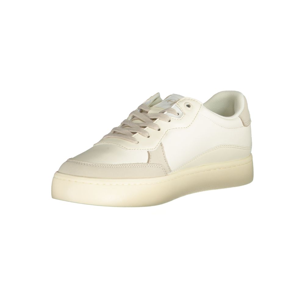 Elegante weiße Sneaker mit Kontrast-Akzenten