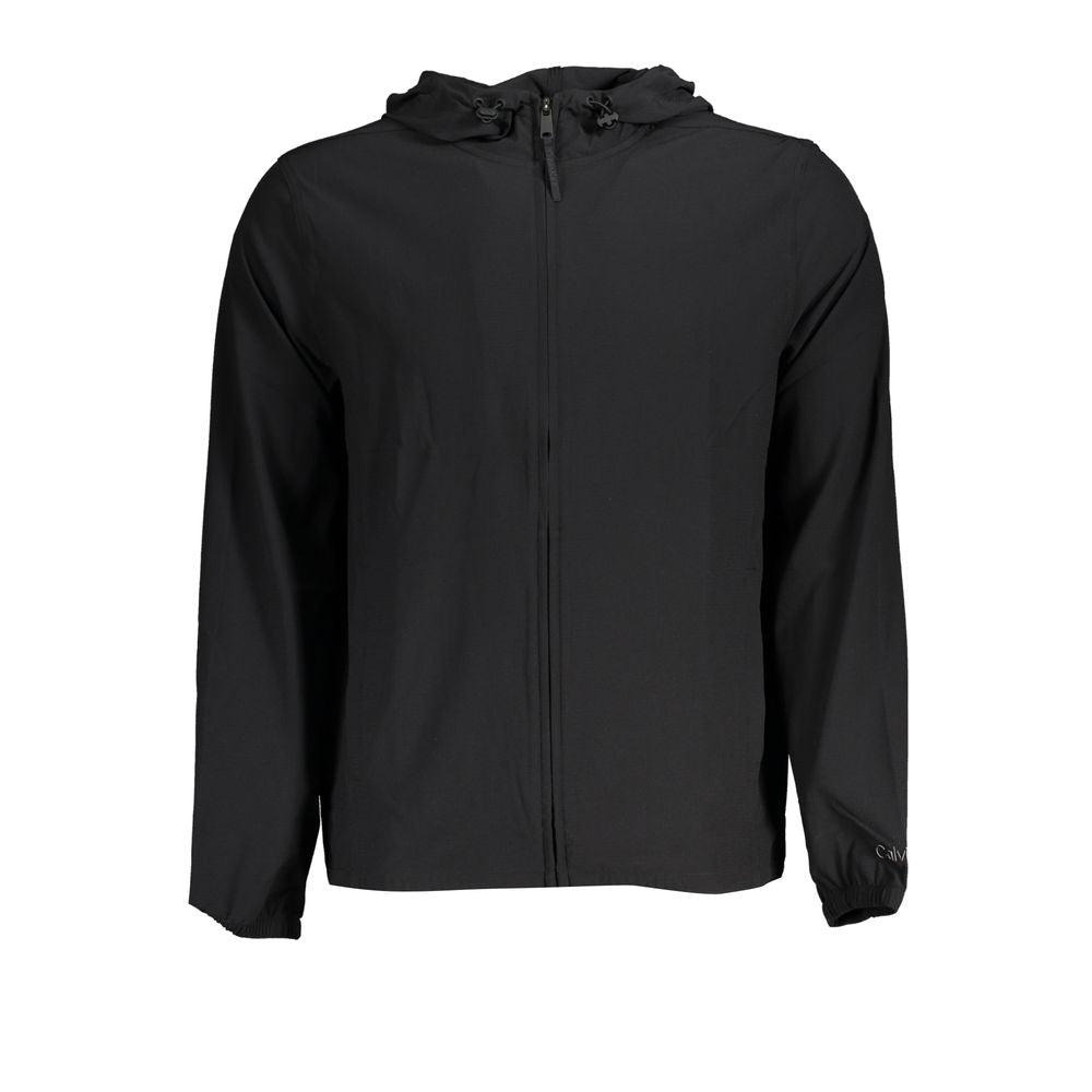 Elegante Sportjacke mit Kapuze aus atmungsaktivem Stoff