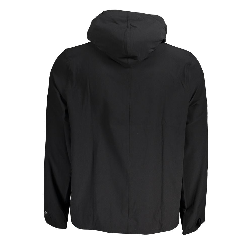 Elegante Sportjacke mit Kapuze aus atmungsaktivem Stoff