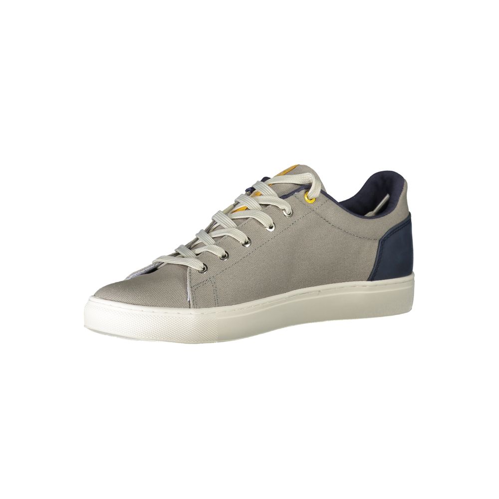 Grauer Polyester-Sneaker