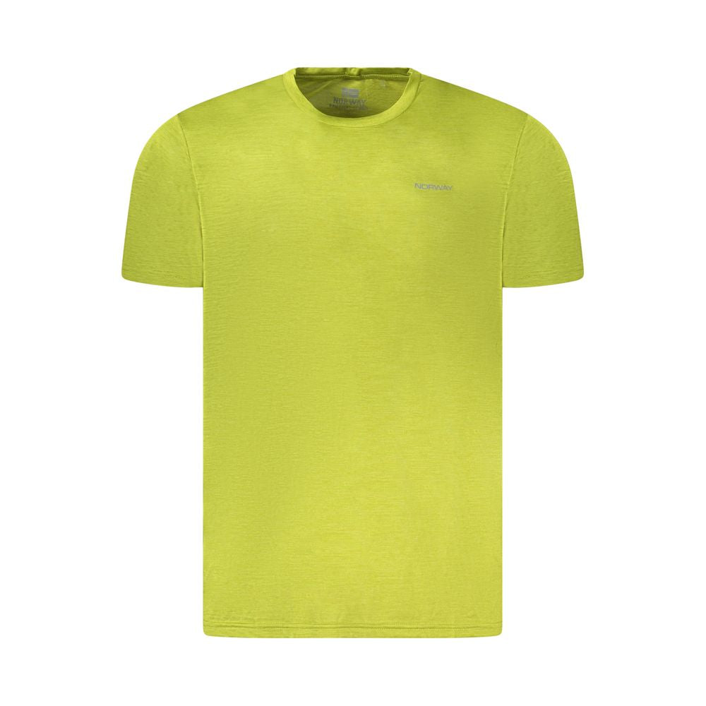 Grünes Polyester-T-Shirt