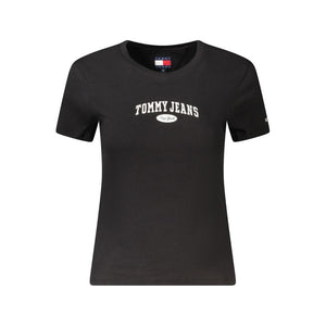 Schwarze Baumwolloberteile und T-Shirts