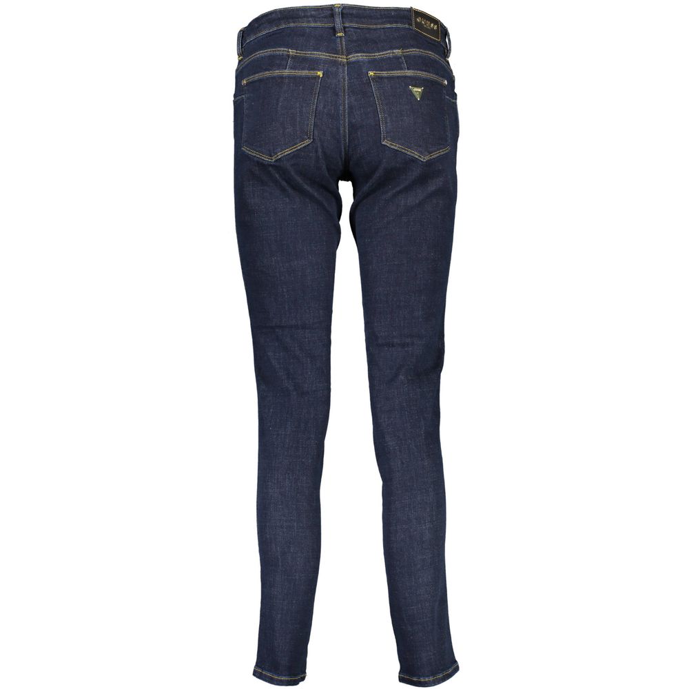 Blaue Baumwolljeans für Damen