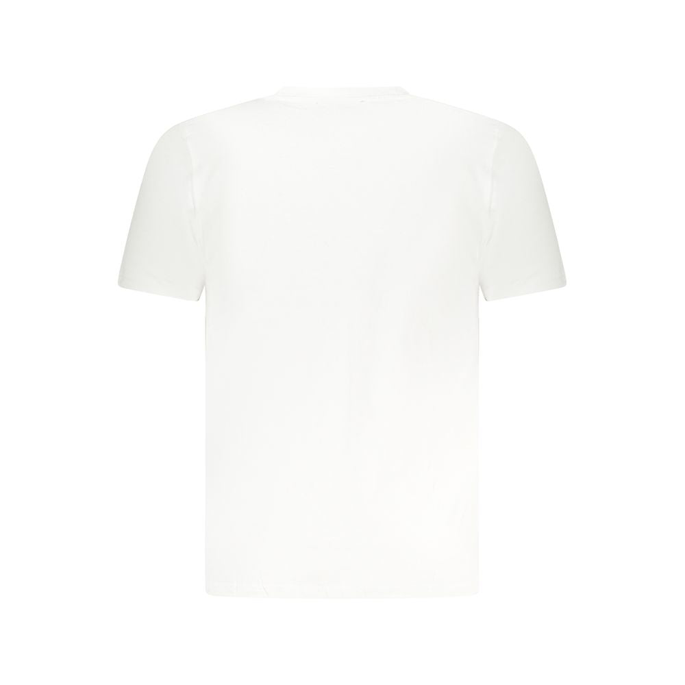 Weißes Baumwoll-T-Shirt