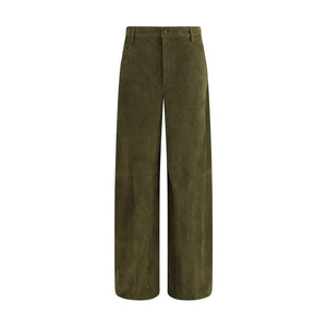 Suede Pants