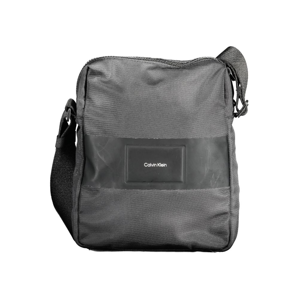 Schwarze Polyester Herren Umhängetasche