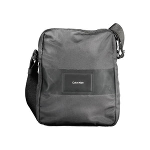 Schwarze Polyester Herren Umhängetasche