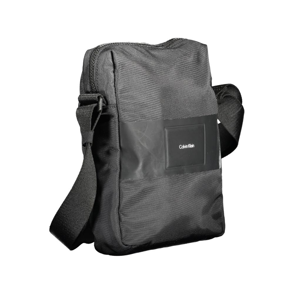 Schwarze Polyester Herren Umhängetasche