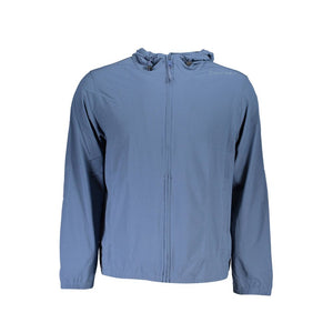 Blauer Polyester-Herrenpullover