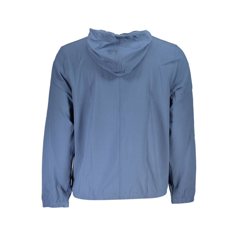 Blauer Polyester-Herrenpullover