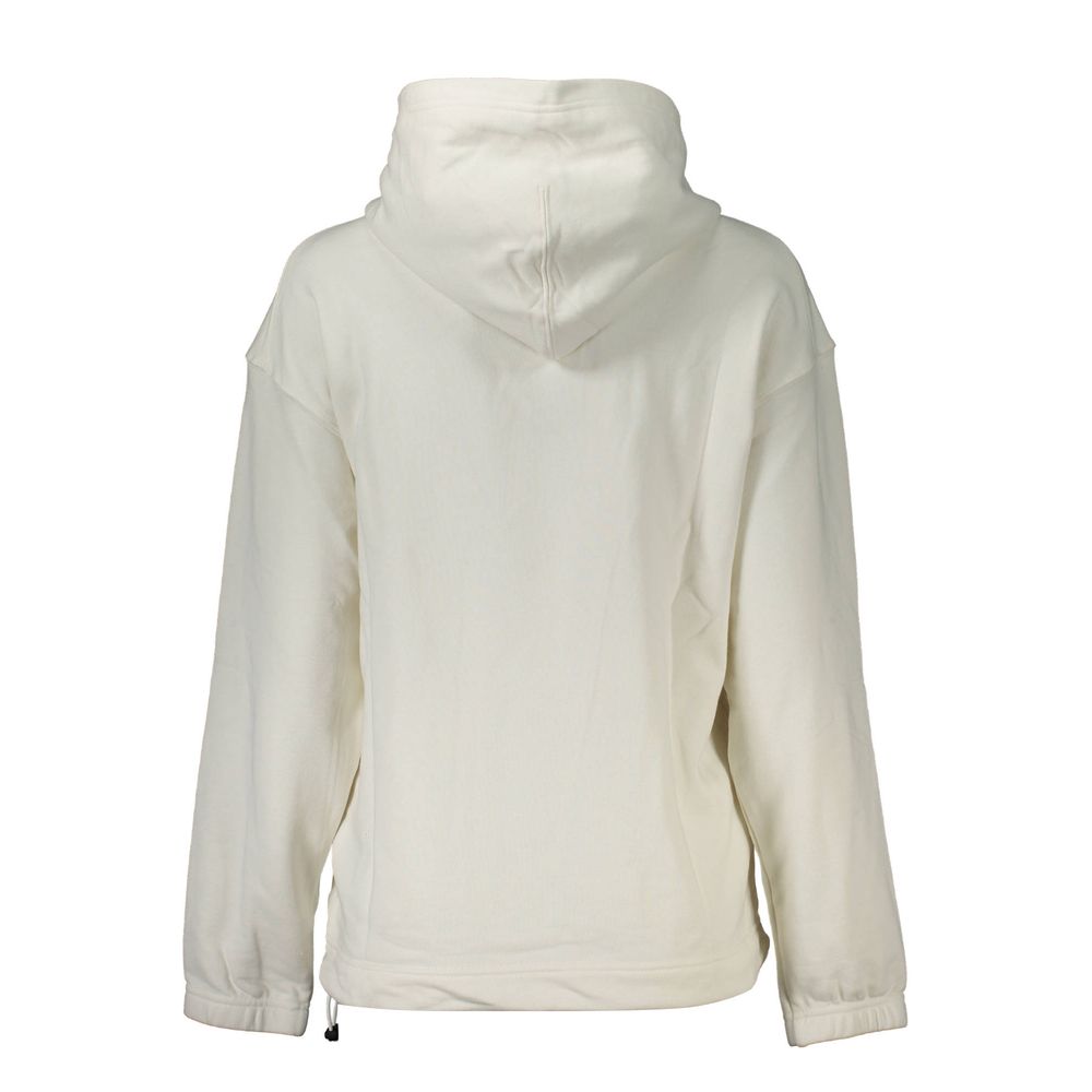 Weißer Damenpullover aus Baumwolle