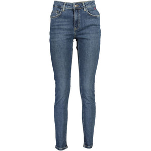 Blaue Jeans und Hose aus Baumwolle