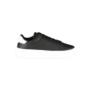 Schwarzer Polyethylen-Herren-Sneaker