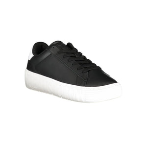 Schwarzer Polyethylen-Herren-Sneaker
