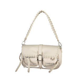 Weiße Handtasche aus Polyethylen