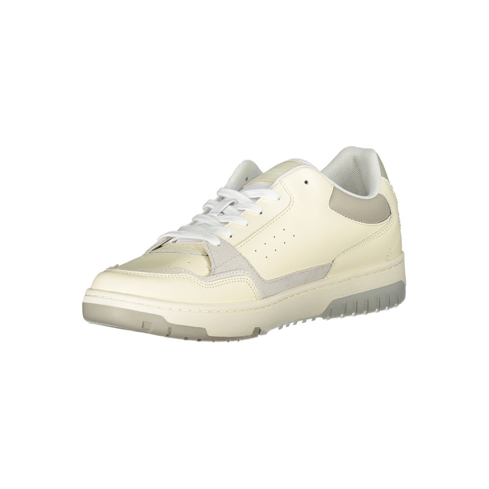 Beige Sport-Sneaker mit einzigartiger Stickerei
