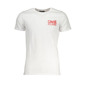 Weißes Baumwoll-T-Shirt