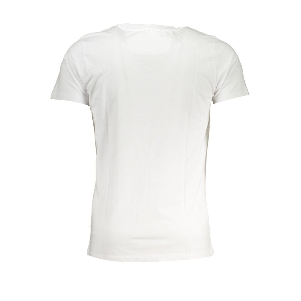 Weißes Baumwoll-T-Shirt