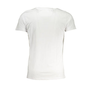 Weißes Baumwoll-T-Shirt