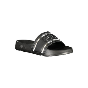 Schwarze Sandale aus Polyethylen