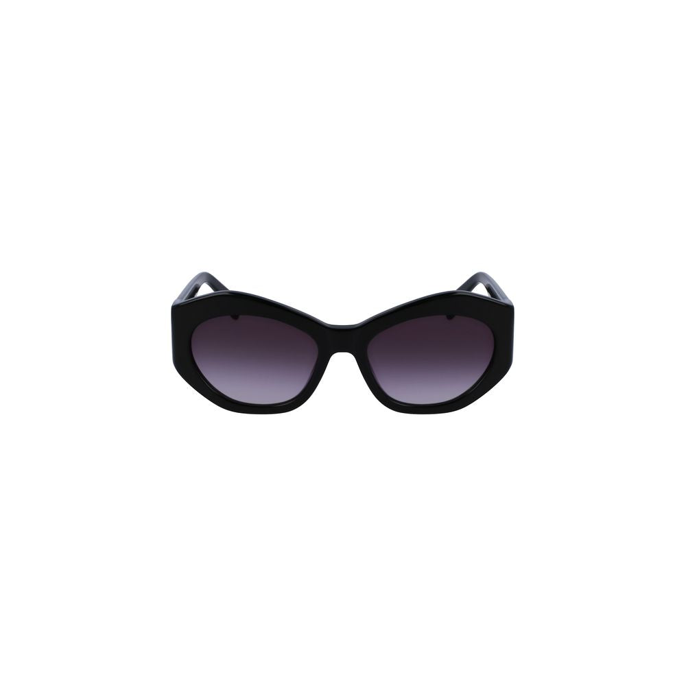 "Schwarze Acetat-Sonnenbrille für Damen"