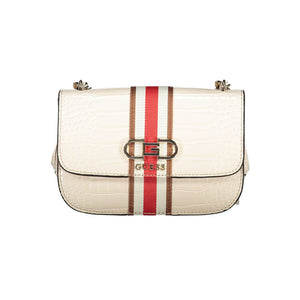 Beige Polyethylen-Handtasche
