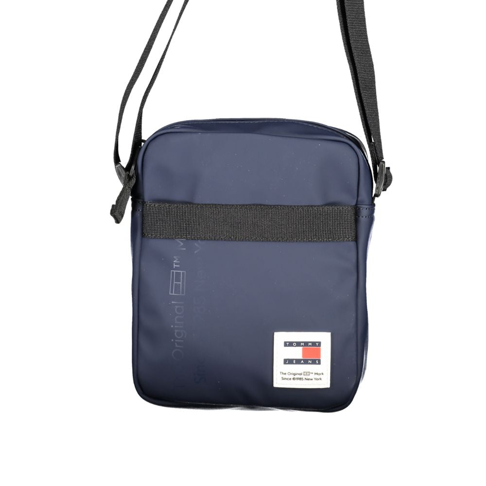 Blaue Umhängetasche aus Polyethylen
