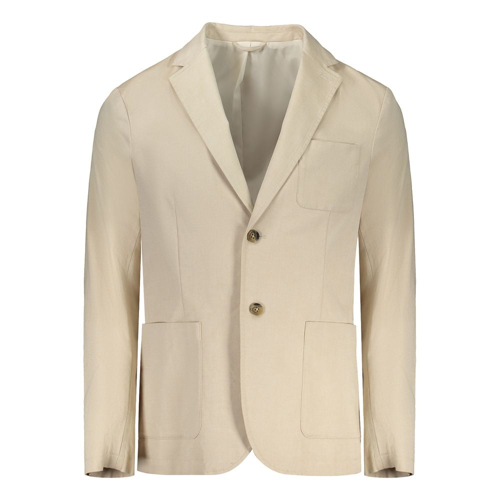 Beige Baumwolljacke