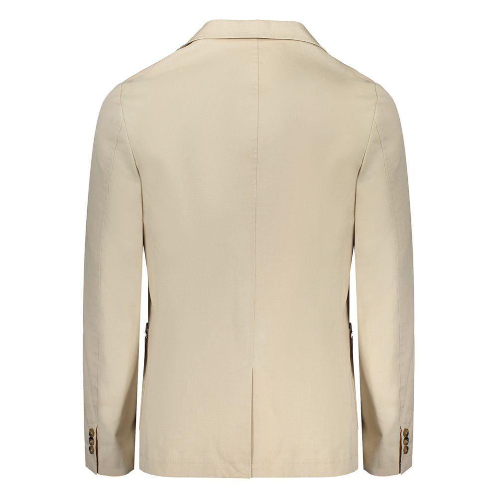 Beige Baumwolljacke