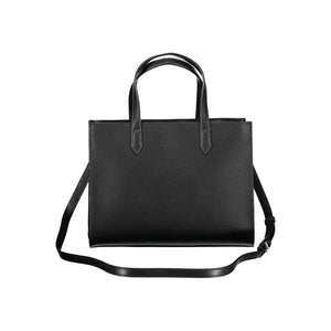 Schwarze Polyethylen Damenhandtasche