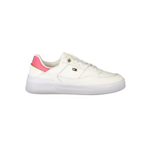 Weiße Polyethylen Damen Sneaker
