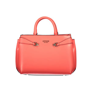 Rote Polyethylen Damen Handtasche